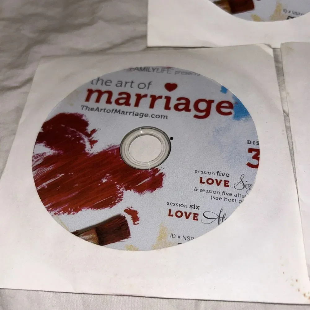 The‎ Art of Marriage Small Group Study DVD Three Disc Set For Couples A2